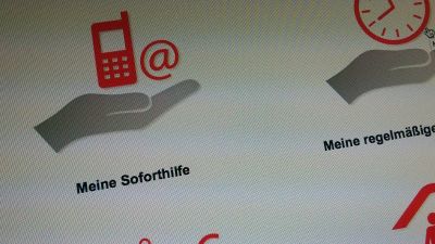 Meine Sofort-Hilfe: System zur User-Registrierung © echonet communication GmbH