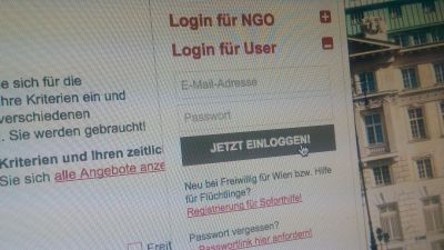 Eigener Login für User in der Login-Box © Roland Vidmar, echonet